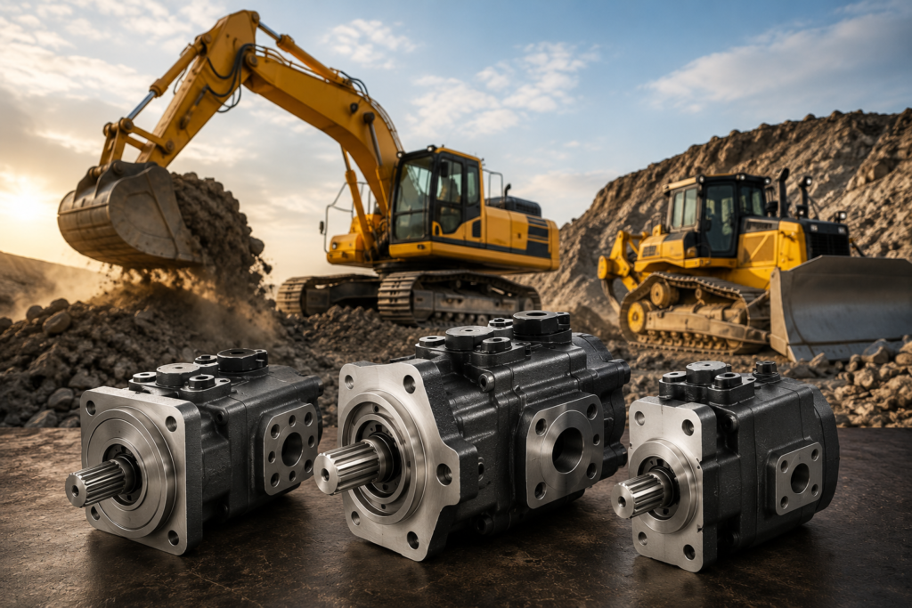 How to Choose a Reliable Aftermarket Hydraulic Pump for Komatsu Equipment