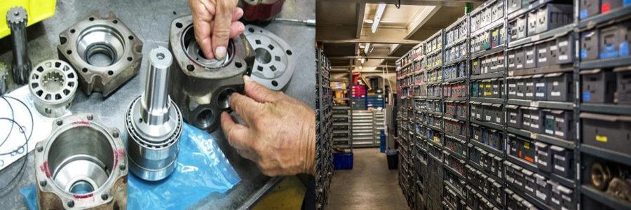 heavy equipment spare parts